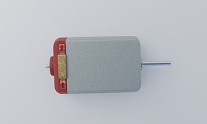 3D dc motor 3d model