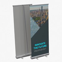 Roll-Up Banner - Customizable Display Panel