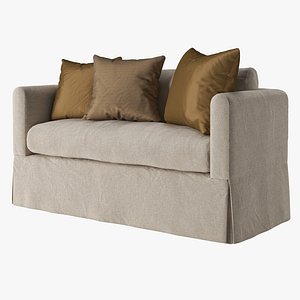 3D Saladino style cape lounge sofa