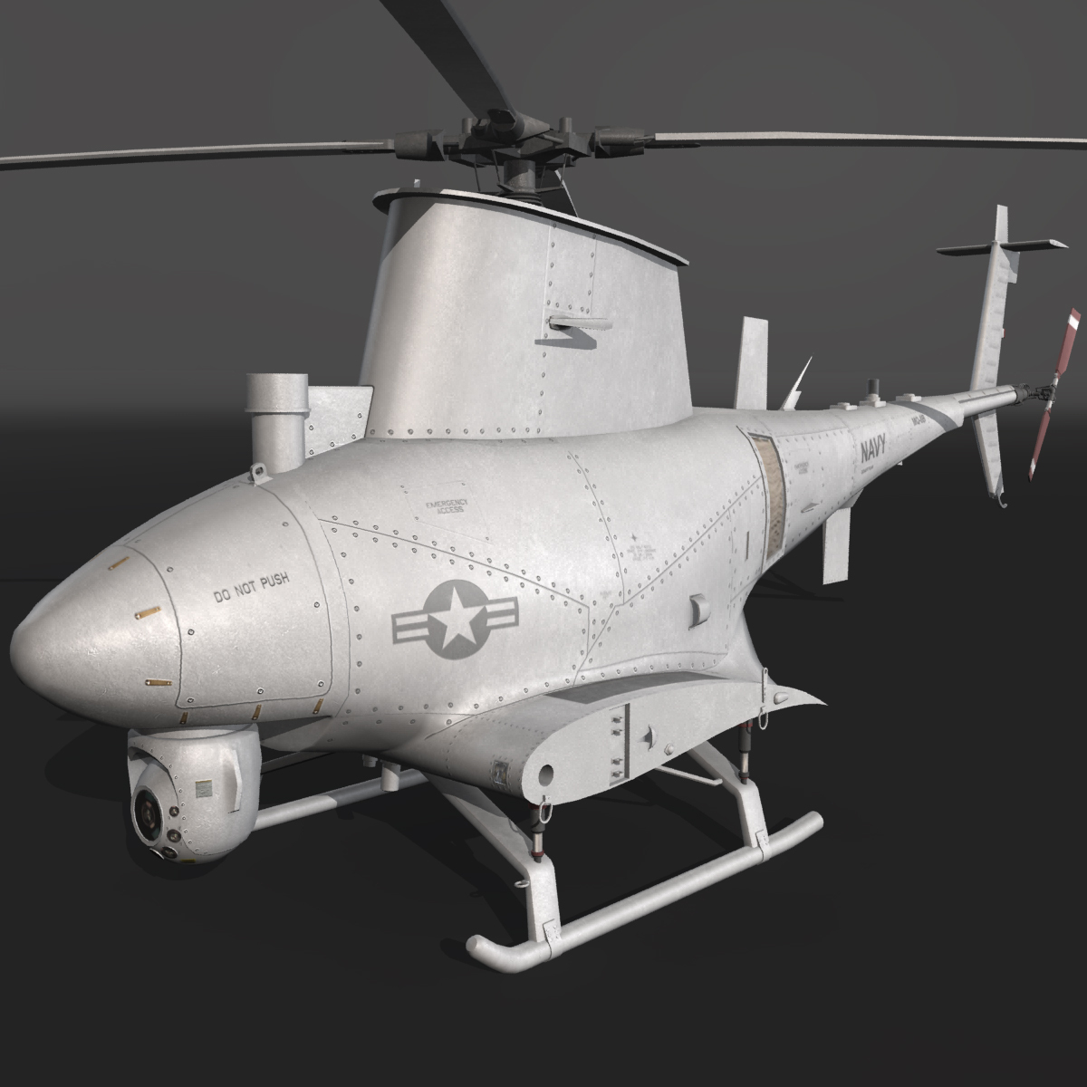 mq-8b scout 3d model
