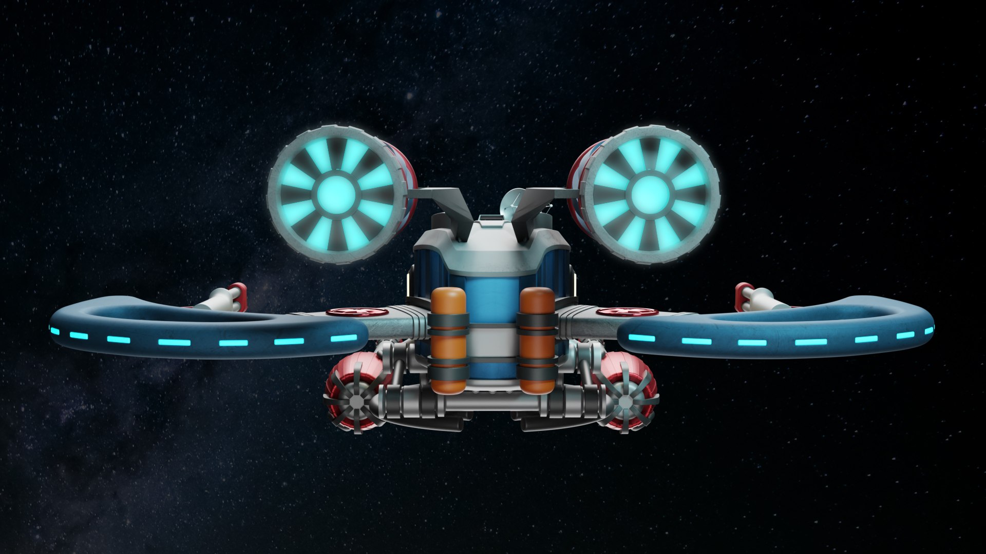 3D Model Spaceship 001 - TurboSquid 2153245