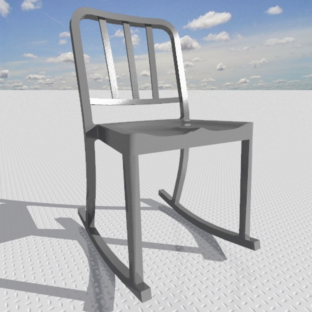 Heritage Rocking Chair 3d Model