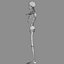 Skeleton Lowpoly