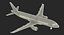 Airbus A320 Delta Air Lines Rigged 3D Model