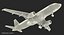 Airbus A320 Delta Air Lines Rigged 3D Model