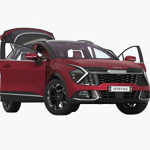 Kia Sportage HEV SX 2023 Opening doors and trunk