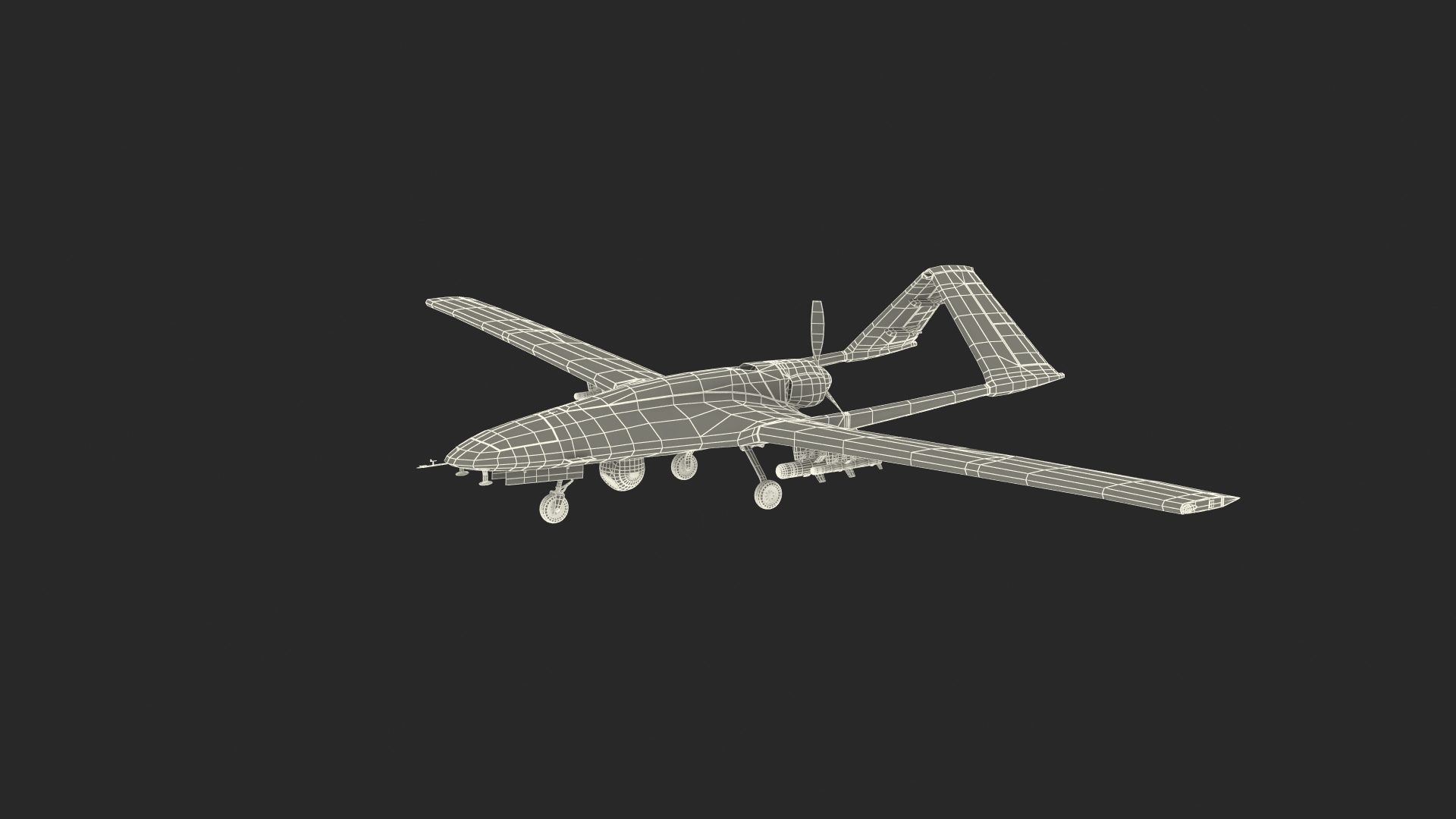 3D Bayraktar TB2 Unmanned Combat Aerial Vehicle - TurboSquid 1801934