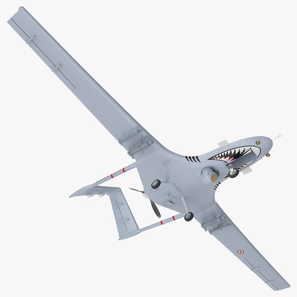 3D Bayraktar TB2 Unmanned Combat Aerial Vehicle