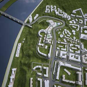 Urban Area 06 3D