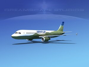 a320 airbus 3d 3ds