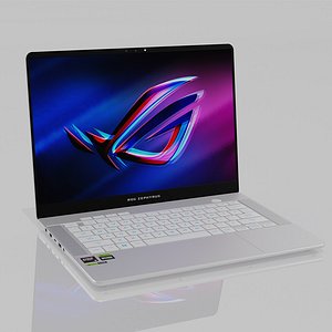 3D Asus ROG Zephyrus G14 model