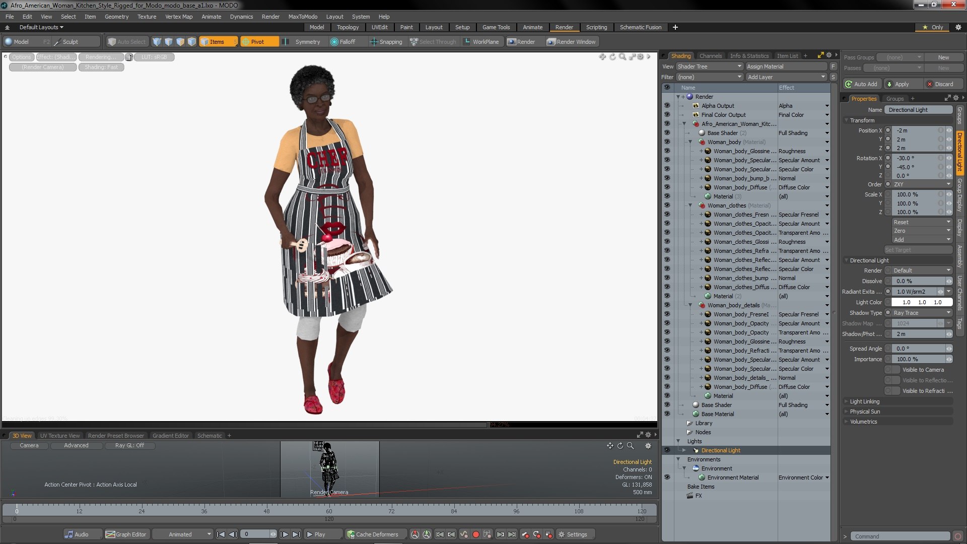 Afro American Woman Kitchen Style Rigged for Modo 3D https://p.turbosquid.com/ts-thumb/B1/dQ8ePx/3J/afroamericanwomankitchenstyleriggedformodomb3dmodel042/jpg/1674762633/1920x1080/fit_q87/39366979a7dbd0a1f09d9f5d32982cb20e4ecf1b/afroamericanwomankitchenstyleriggedformodomb3dmodel042.jpg