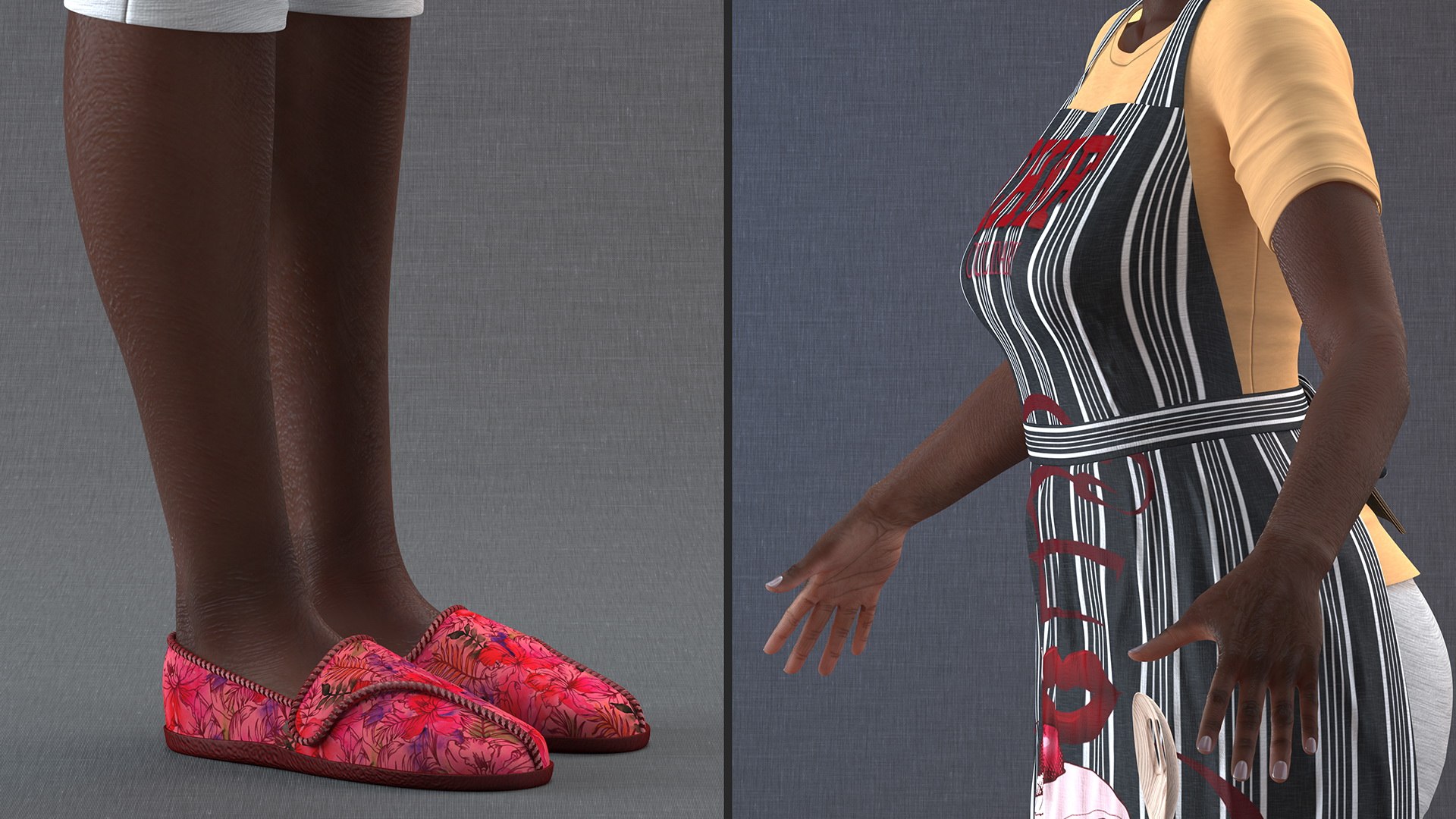 Afro American Woman Kitchen Style Rigged for Modo 3D https://p.turbosquid.com/ts-thumb/B1/dQ8ePx/Tp/afroamericanwomankitchenstyleriggedformodomb3dmodel017/jpg/1674762550/1920x1080/fit_q87/969a287a96014d31fce04690fe2ec8a180b8356d/afroamericanwomankitchenstyleriggedformodomb3dmodel017.jpg