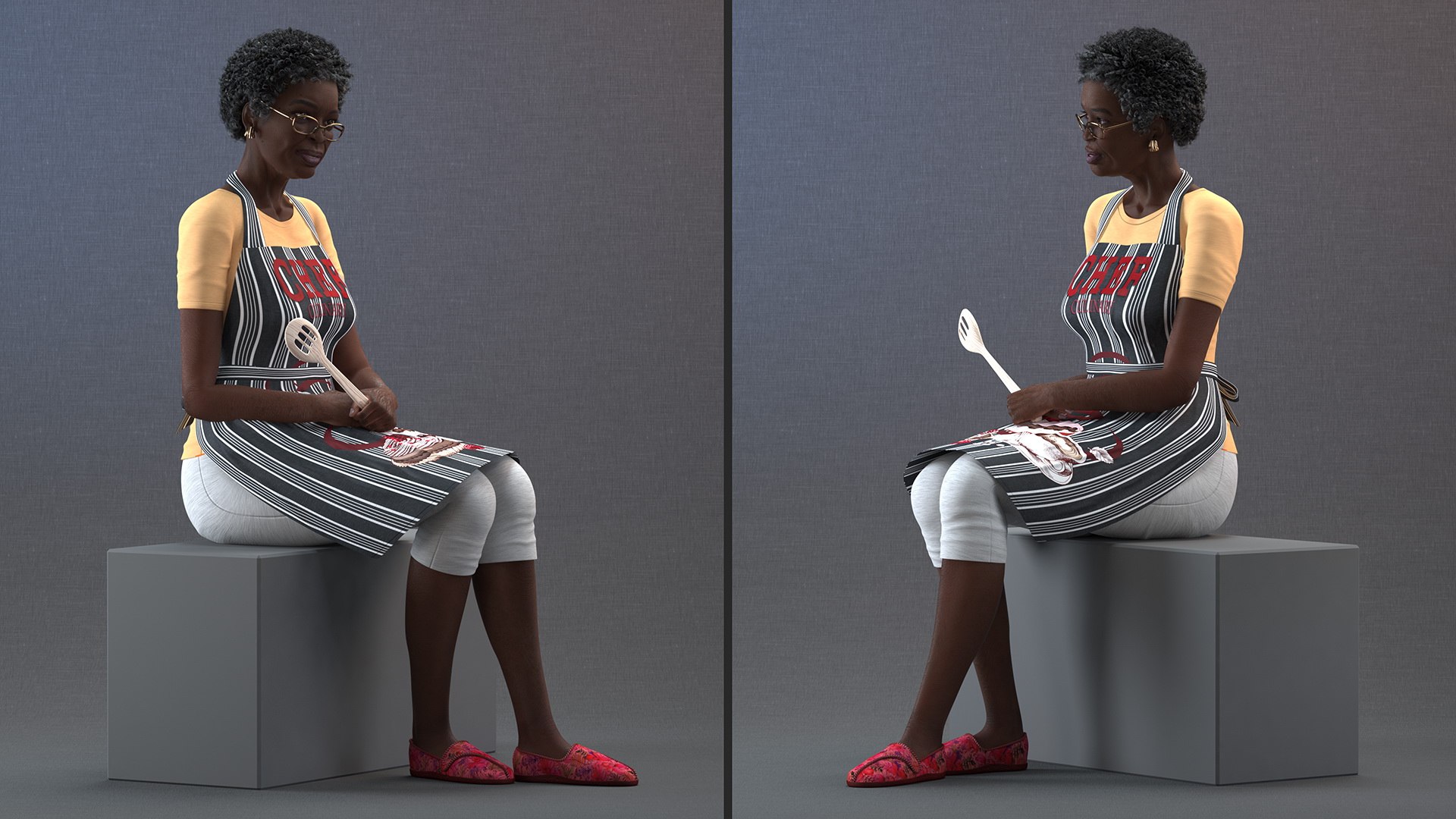 Afro American Woman Kitchen Style Rigged for Modo 3D https://p.turbosquid.com/ts-thumb/B1/dQ8ePx/oV/afroamericanwomankitchenstyleriggedformodomb3dmodel015/jpg/1674762542/1920x1080/fit_q87/e4ffabc18a0088df15107b10882f7171018a6183/afroamericanwomankitchenstyleriggedformodomb3dmodel015.jpg