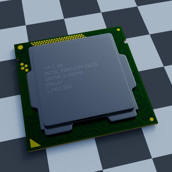 3D модель Процессор Socket 1155 - TurboSquid 1591194