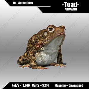 Toad Animated
