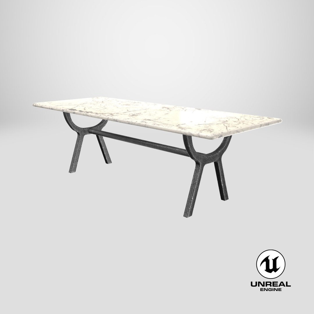 Metal And Marble Dining Table 3D https://p.turbosquid.com/ts-thumb/B1/lqdrLS/Do/stemcell_unreal_render/png/1724793017/1920x1080/fit_q87/879dd0f263393324cdb9db56daacf1b4b266a901/stemcell_unreal_render.jpg