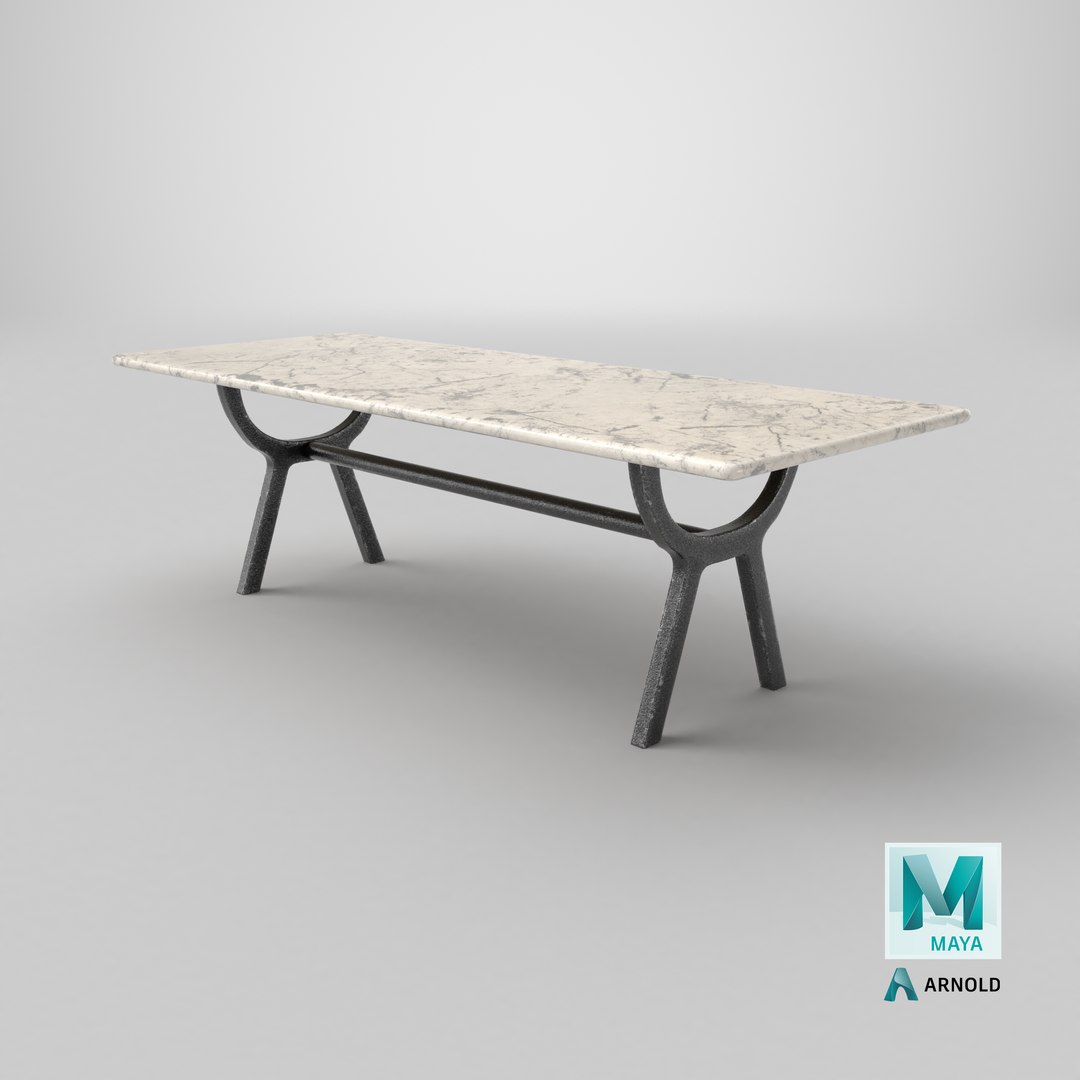Metal And Marble Dining Table 3D https://p.turbosquid.com/ts-thumb/B1/lqdrLS/qr/stemcell_maya_arnold_render/png/1724793005/1920x1080/fit_q87/5dcef17fa8b3cbbec12211bc2f31eaca39c83e83/stemcell_maya_arnold_render.jpg