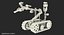 sapper robot rigged 3D