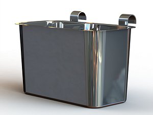 Hanging Stainless Steel Waste Bin