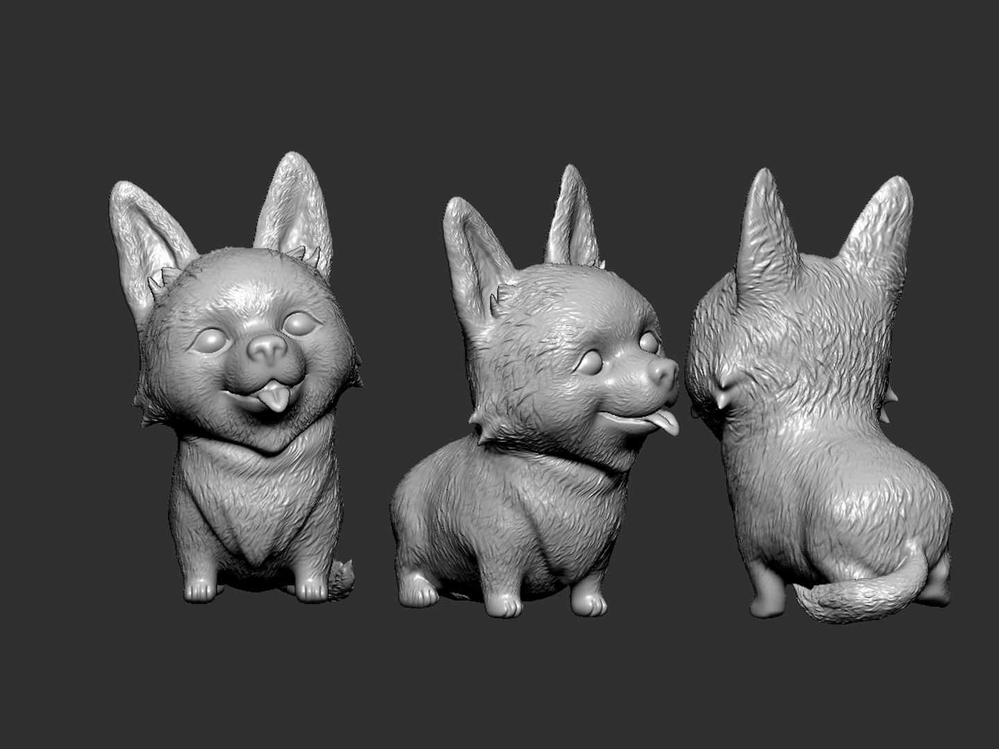 corgi printing 3D model https://p.turbosquid.com/ts-thumb/B1/tXDE3x/s9LMQ12U/zbrushdocument/jpg/1527165889/1920x1080/fit_q87/7c3cbca0821944e5efdffc3a96b0dd6eef871987/zbrushdocument.jpg