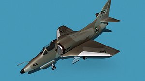 Douglas A-4M Skyhawk V13 Kuwaite 3D model