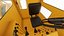 Emergency Heavy Lift Crane Yellow 3D model