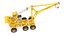 Emergency Heavy Lift Crane Yellow 3D model