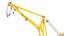 Emergency Heavy Lift Crane Yellow 3D model