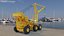 Emergency Heavy Lift Crane Yellow 3D model