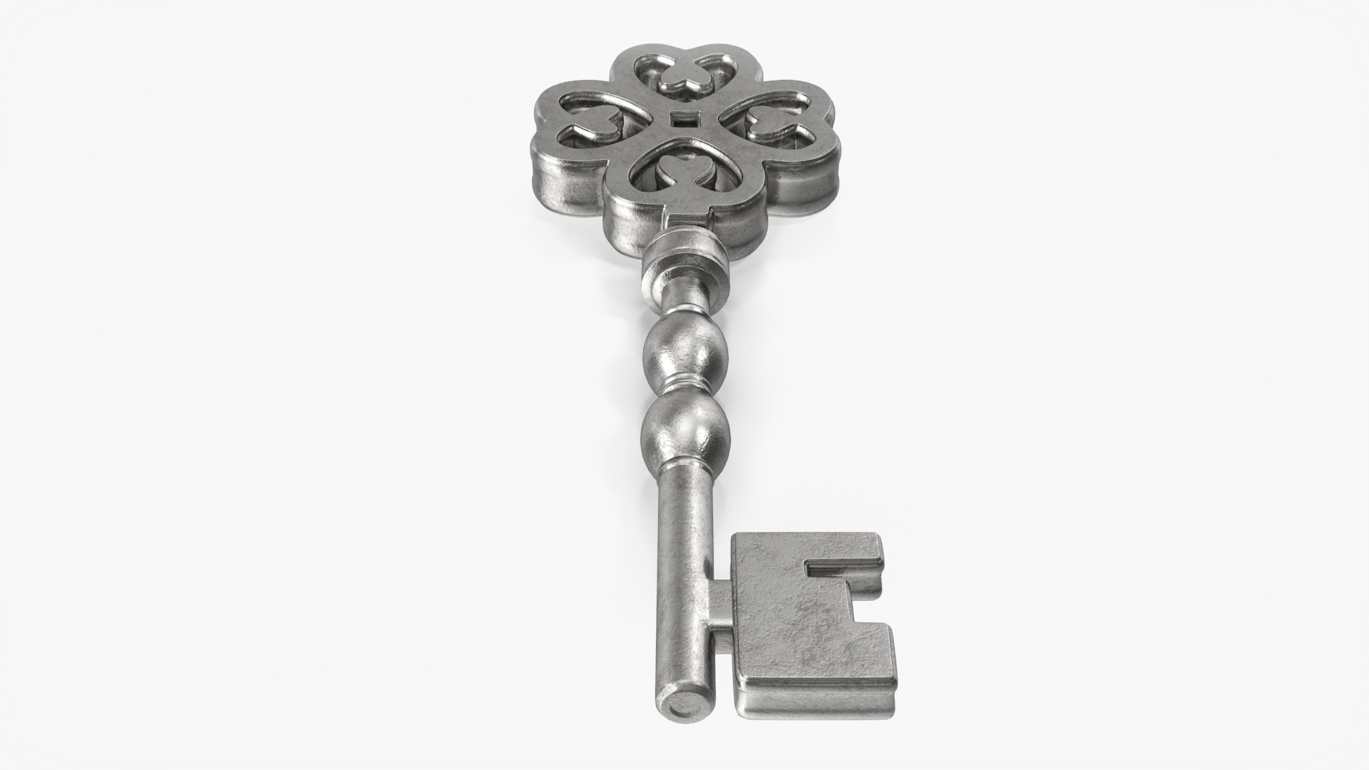 3D Key Silver 16 - TurboSquid 2005899