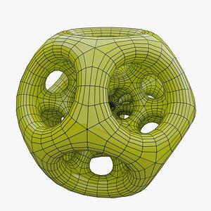 Hyper Loop Skeletal Ball 05 Fluorescent
