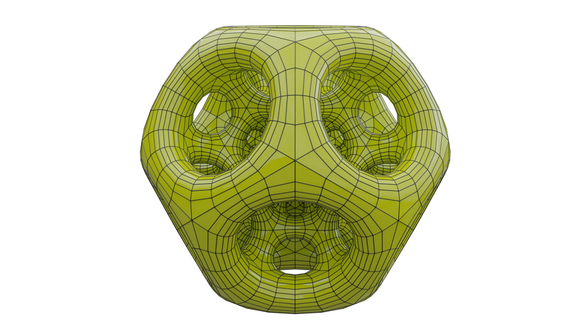 Hyper Loop Skeletal Ball 05 Fluorescent 3D Model - TurboSquid 2248960