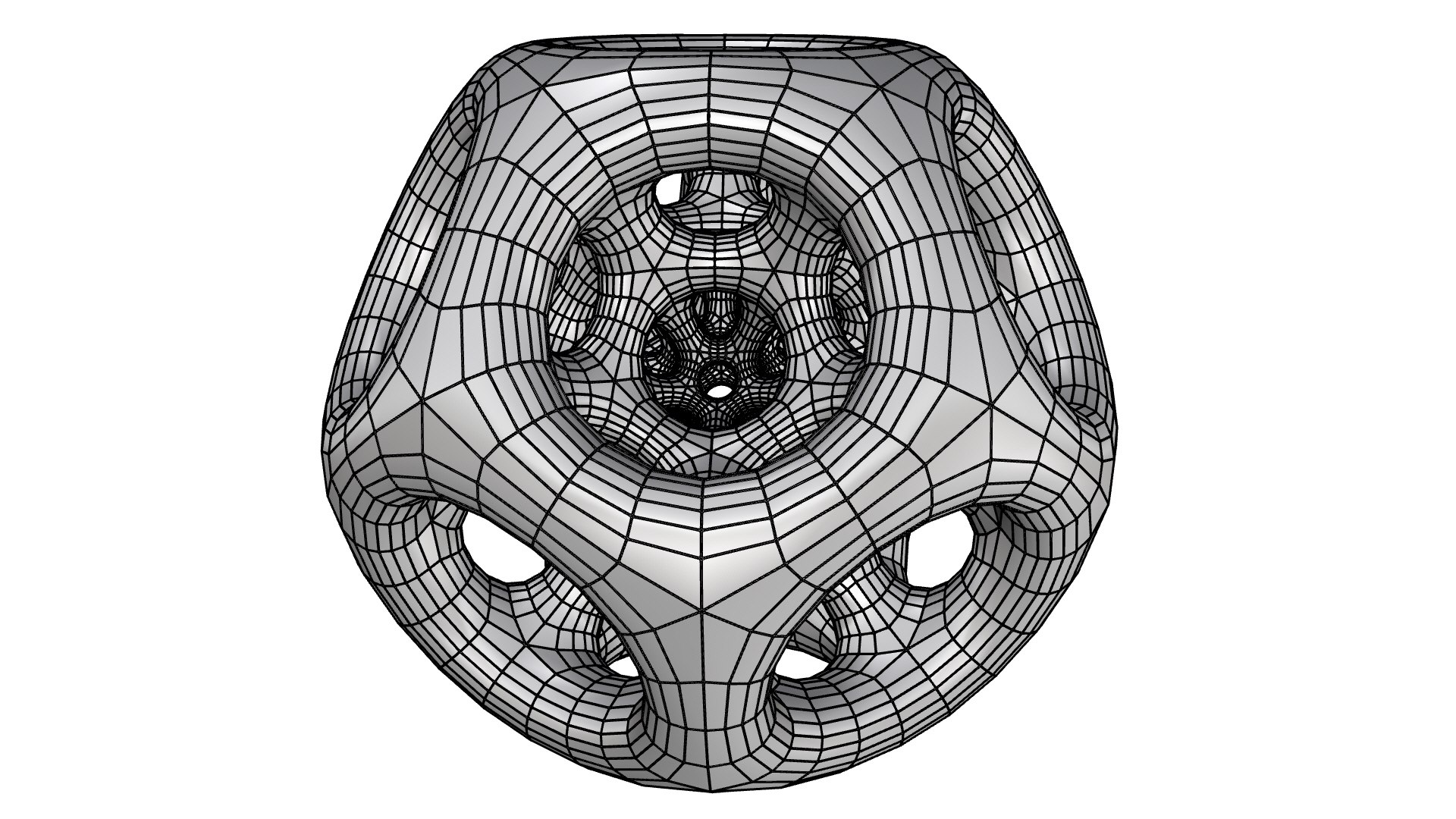 Hyper Loop Skeletal Ball 05 Fluorescent 3D Model - TurboSquid 2248960