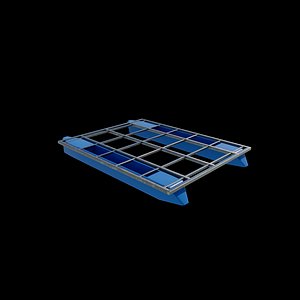 Pontoon boat 3D model 3D