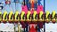 Collection d'attractions de parc d'attractions 3