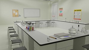 3D lab laboratory equipment