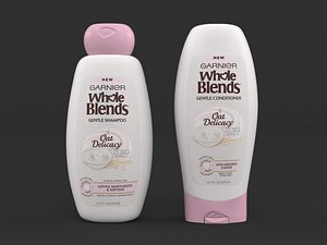Garnier Whole Blends Oat Delicacy Gentle Shampoo and Conditioner