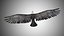 Low Poly Rigged Vulture Condor