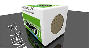 basalt insulation 3D model