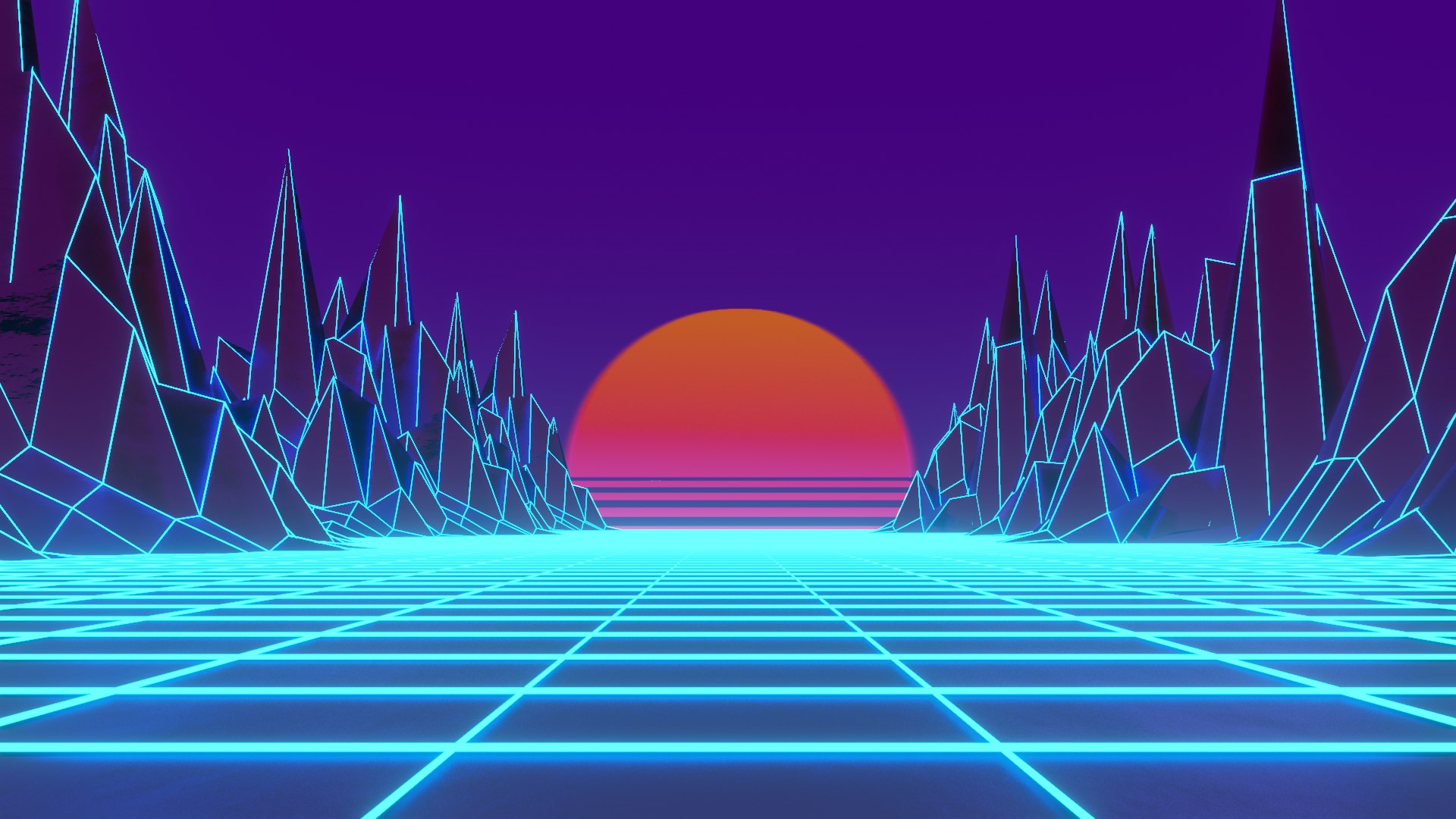 1980 Outrun Animation 3D - TurboSquid 1504941