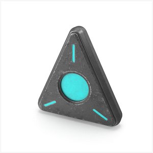Scifi Triangle Used 5 model