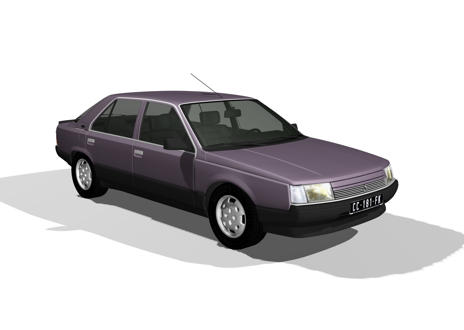 Renault 25 3D - TurboSquid 1350903