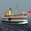 3d steamship time model