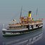 3d steamship time model