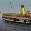 3d steamship time model