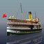 3d steamship time model