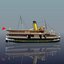 3d steamship time model