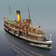 3d steamship time model