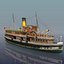 3d steamship time model